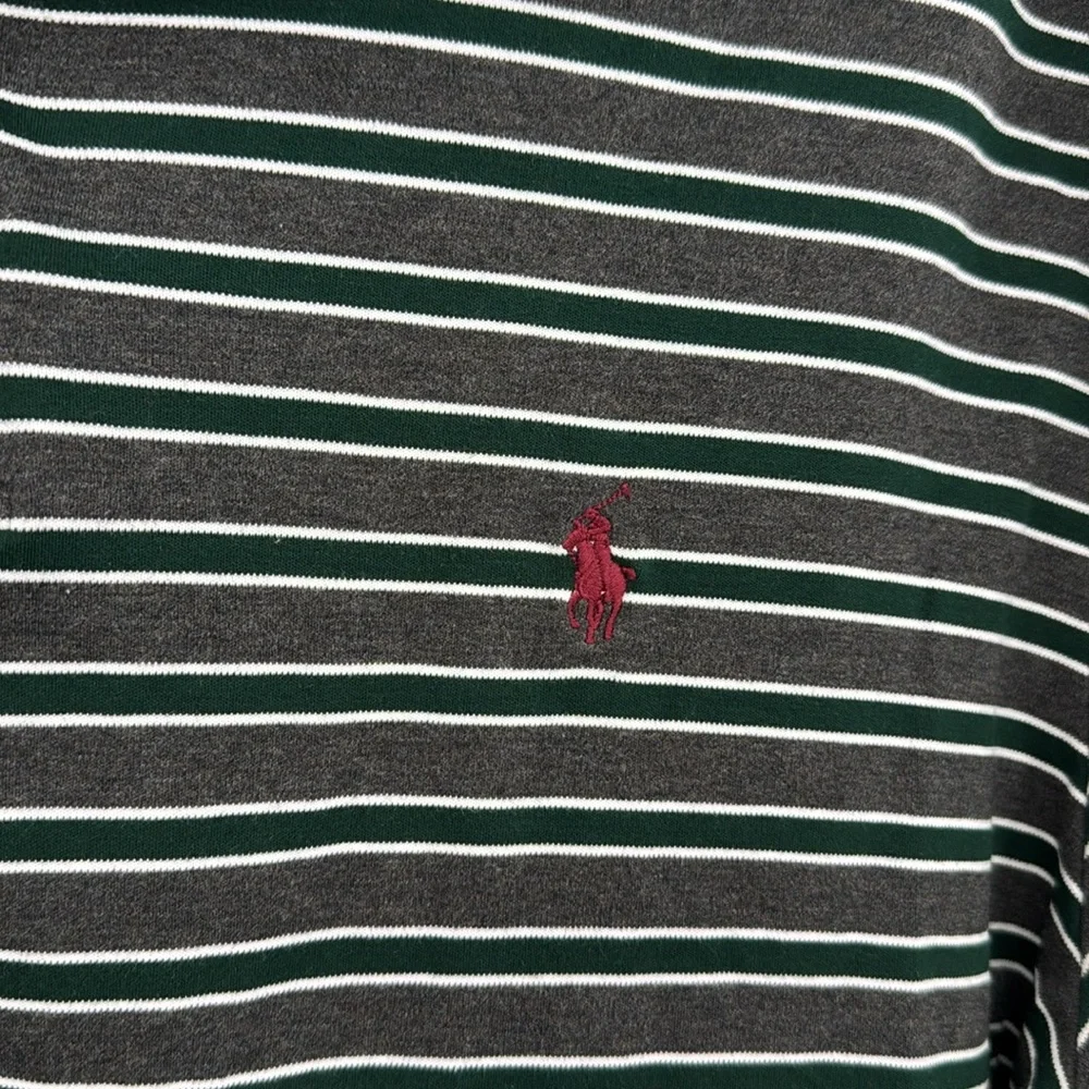 Polo Ralph Lauren Stripped Custom Slim Fit Polo Mens Sz XXL TTG